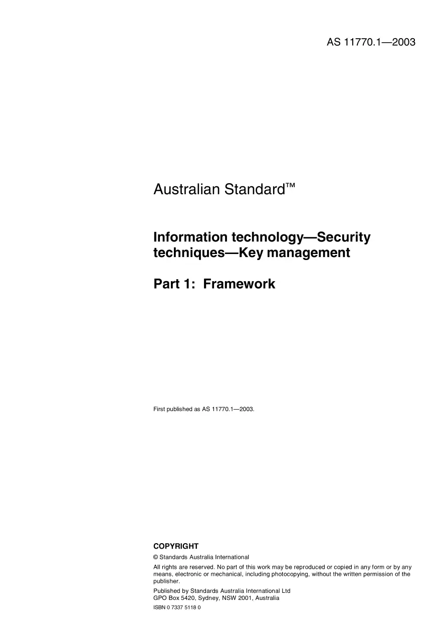 AS 11770.1-2003 AS 11770.1-2003 pdf