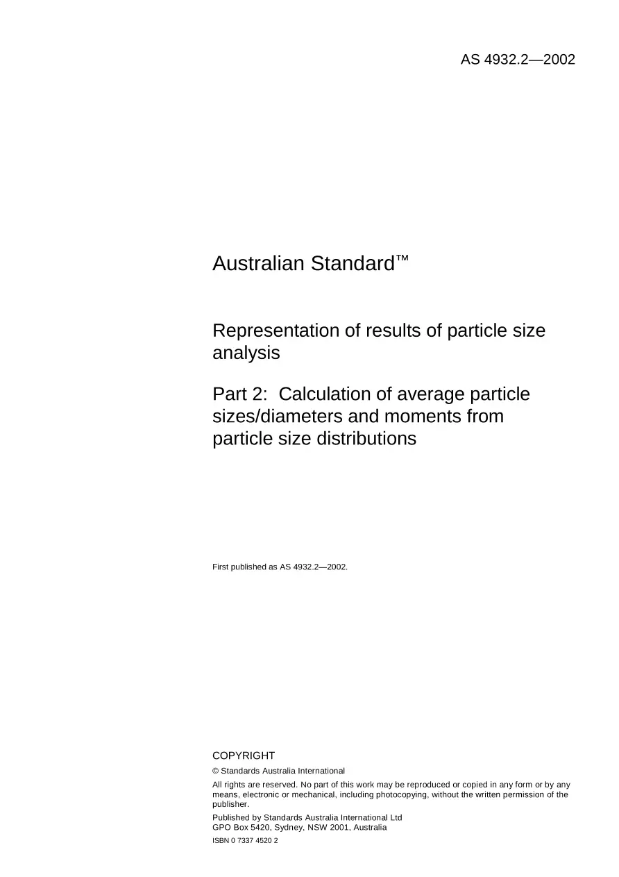 AS 4932.2-2002 AS 4932.2-2002 pdf