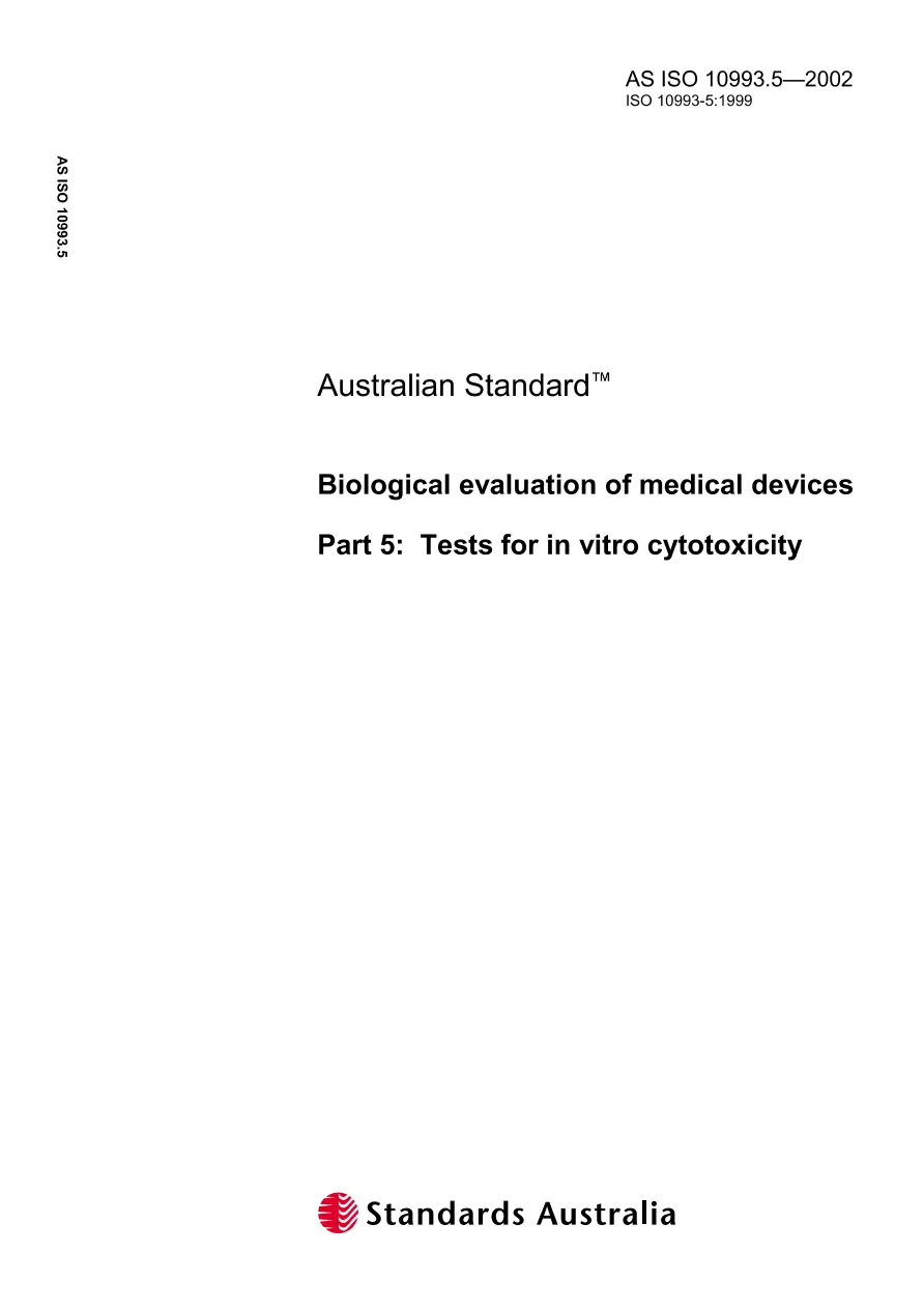 AS ISO 10993.5-2002 pdf