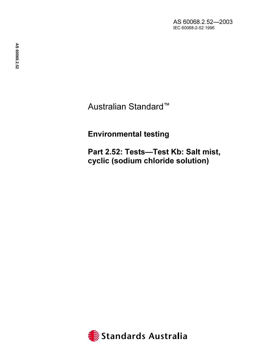 AS 60068.2.52-2003 pdf