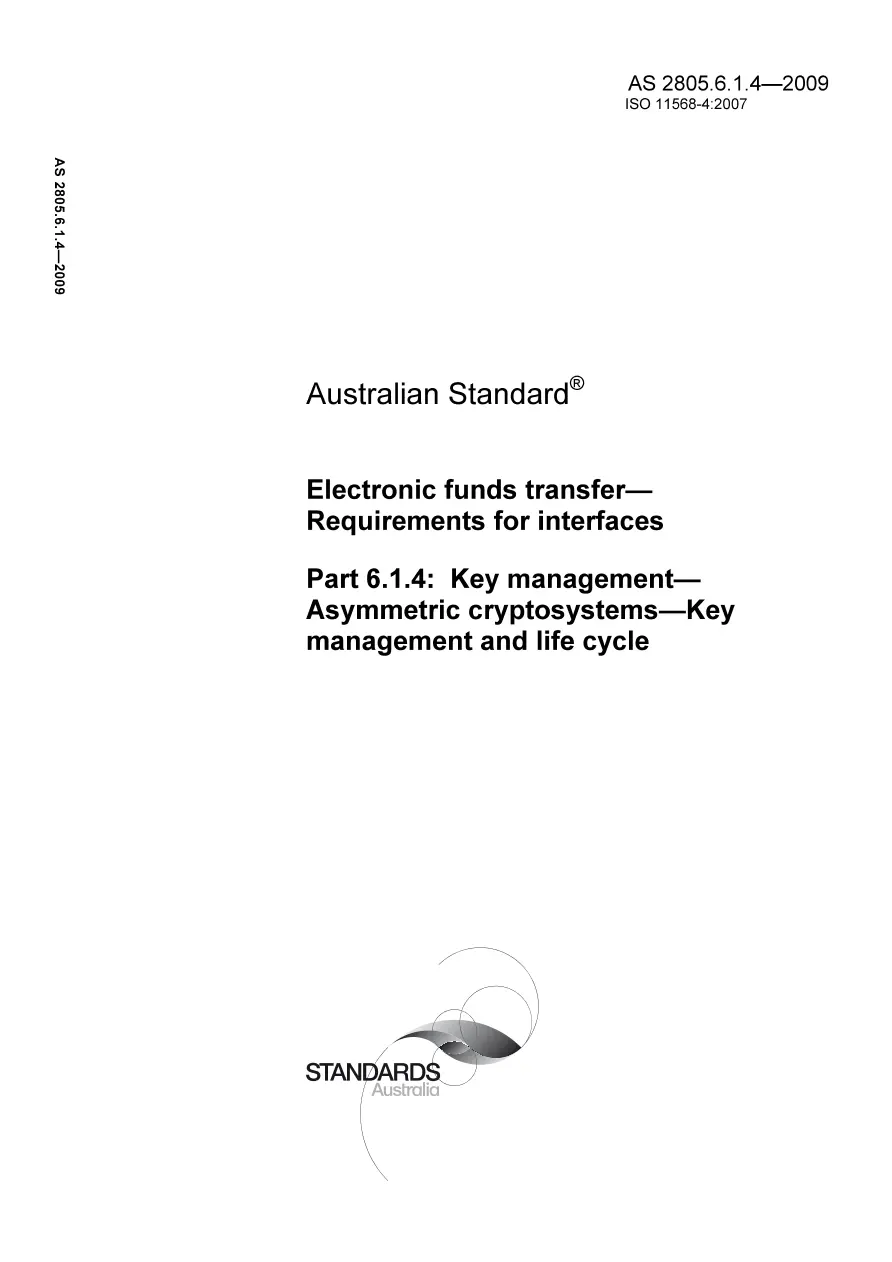 AS 2805.6.1.4-2009 AS 2805.6.1.4-2009 pdf