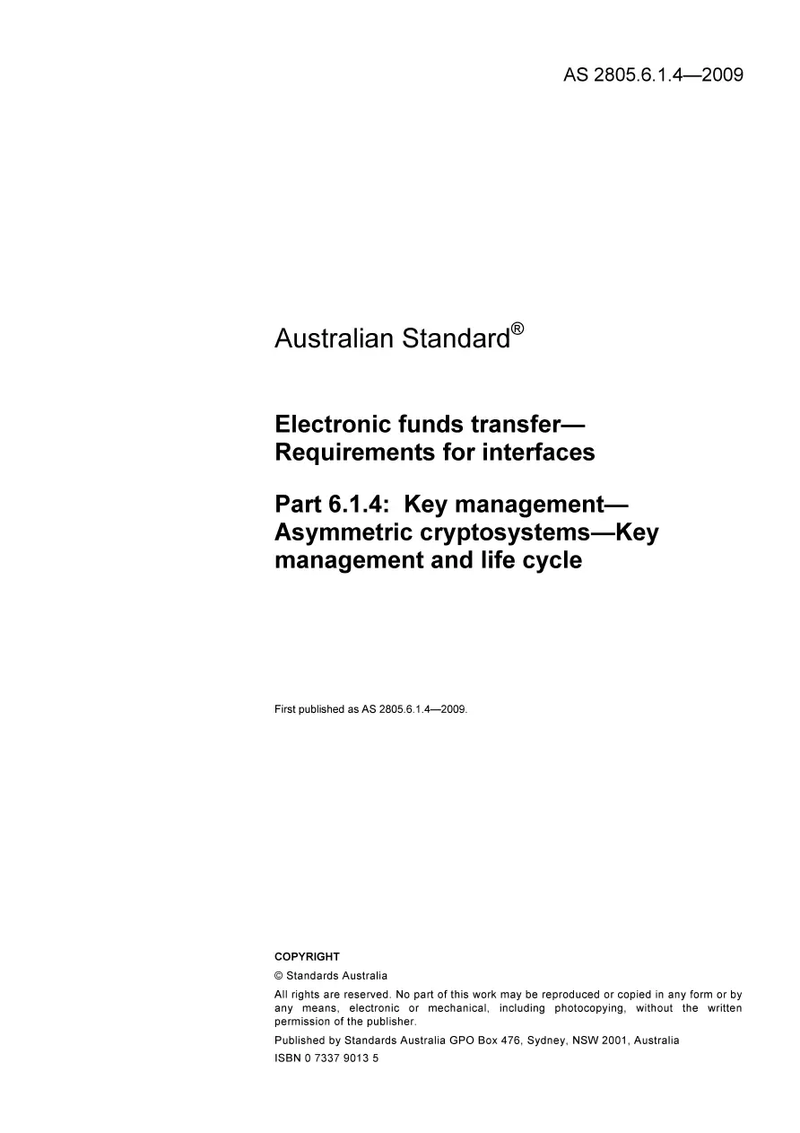 AS 2805.6.1.4-2009 AS 2805.6.1.4-2009 pdf
