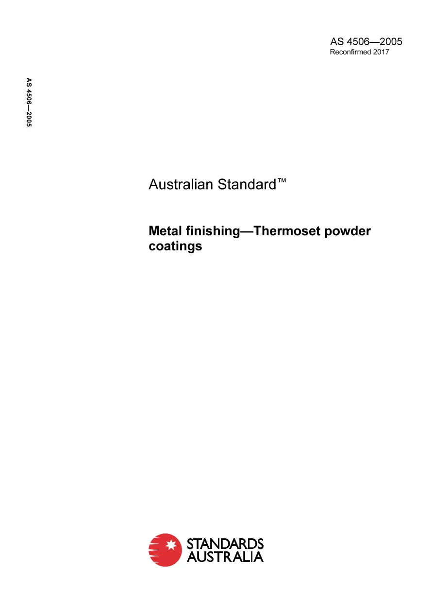 AS 4506-2005 AS 4506-2005 pdf