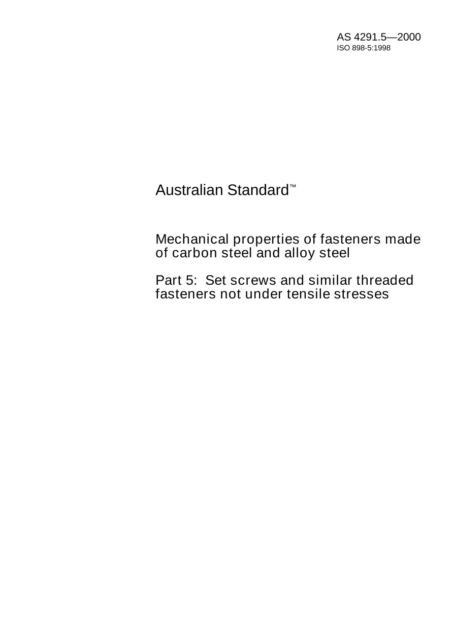 AS 4291.5-2000 AS 4291.5-2000 pdf