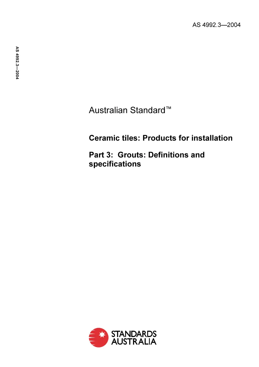 AS 4992.3-2004 AS 4992.3-2004 pdf