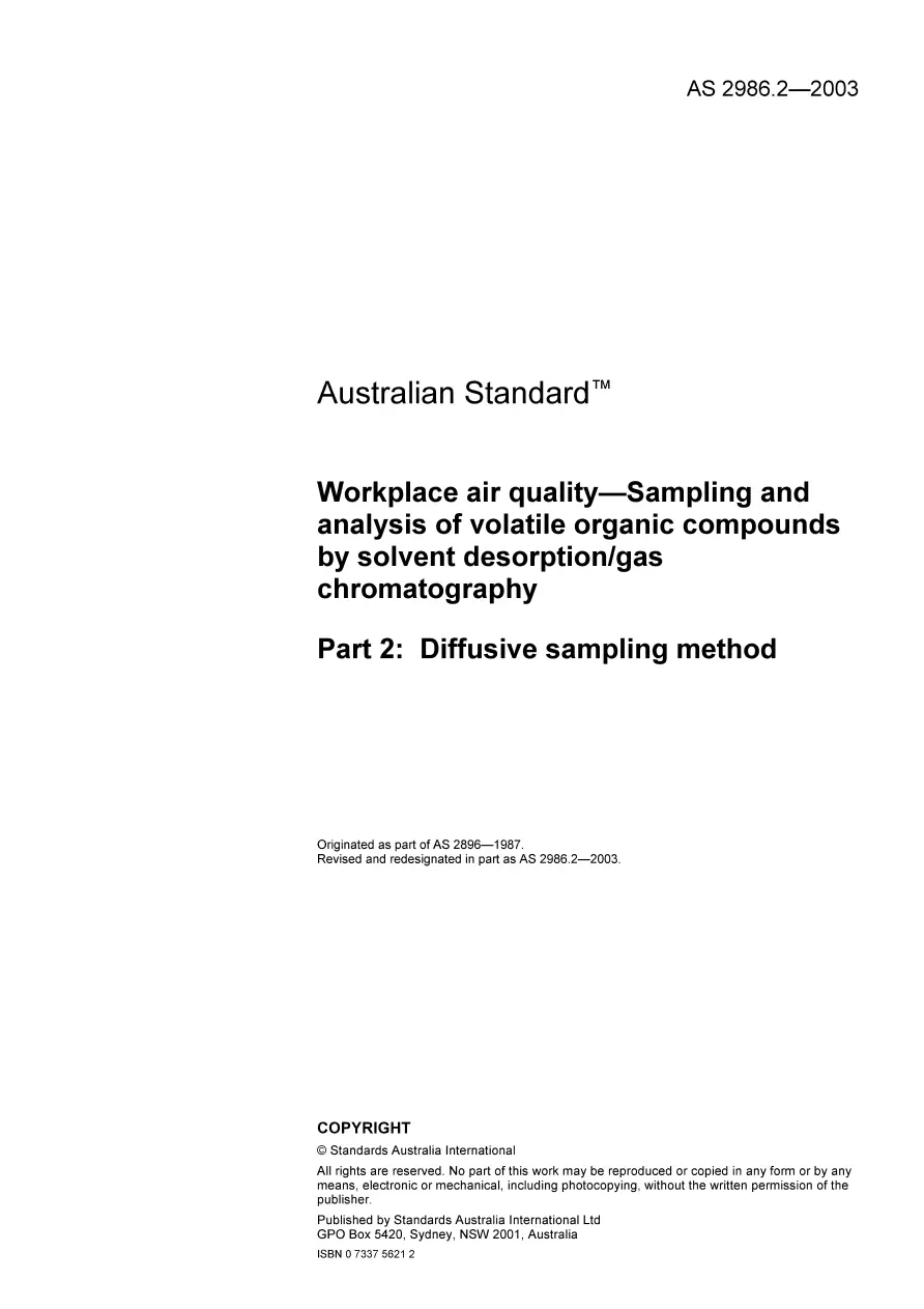 AS 2986.2-2003 pdf