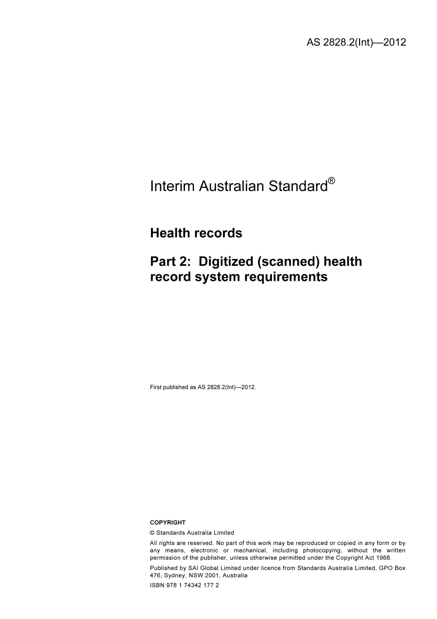 AS 2828.2(Int)-2012 pdf