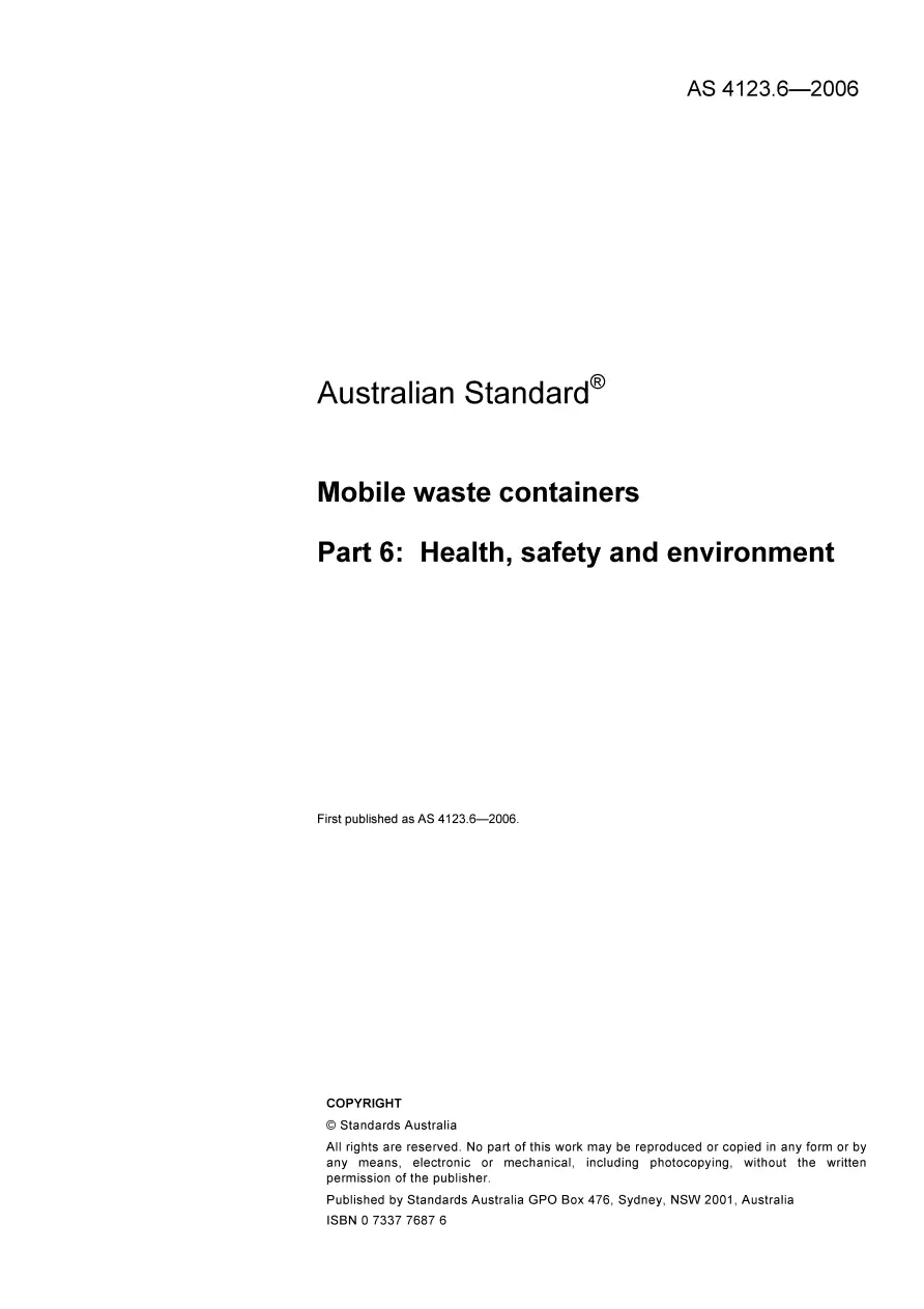 AS 4123.6-2006 AS 4123.6-2006 pdf