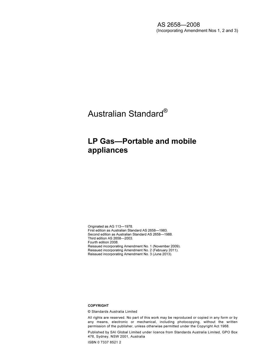 AS 2658-2008 AS 2658-2008 pdf