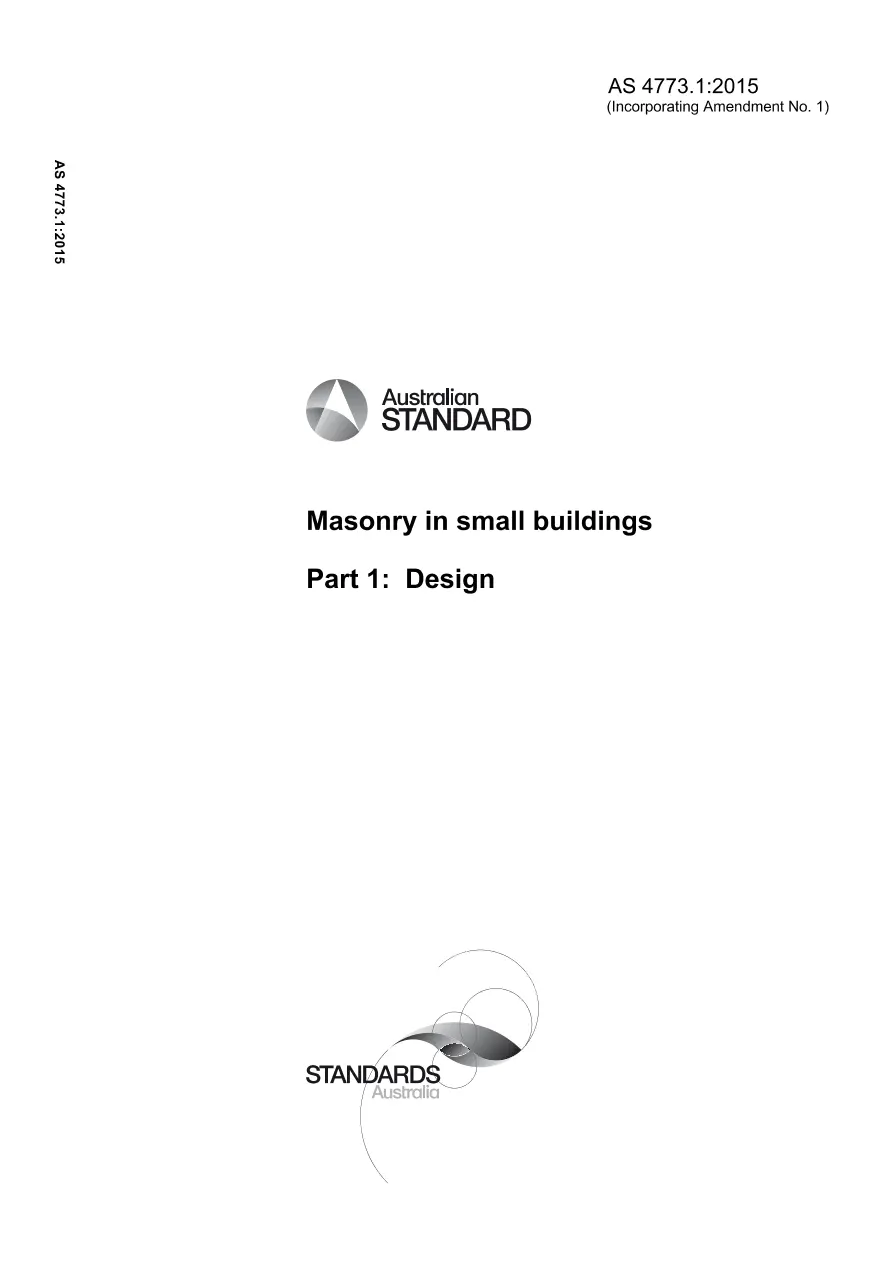 AS 4773.1:2015 AS 4773.1:2015 pdf
