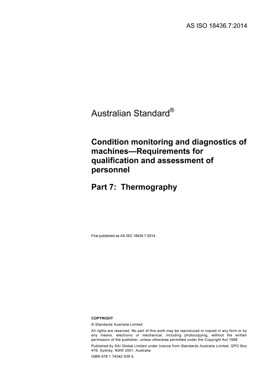 AS ISO 18436.7:2014 AS ISO 18436.7:2014 pdf