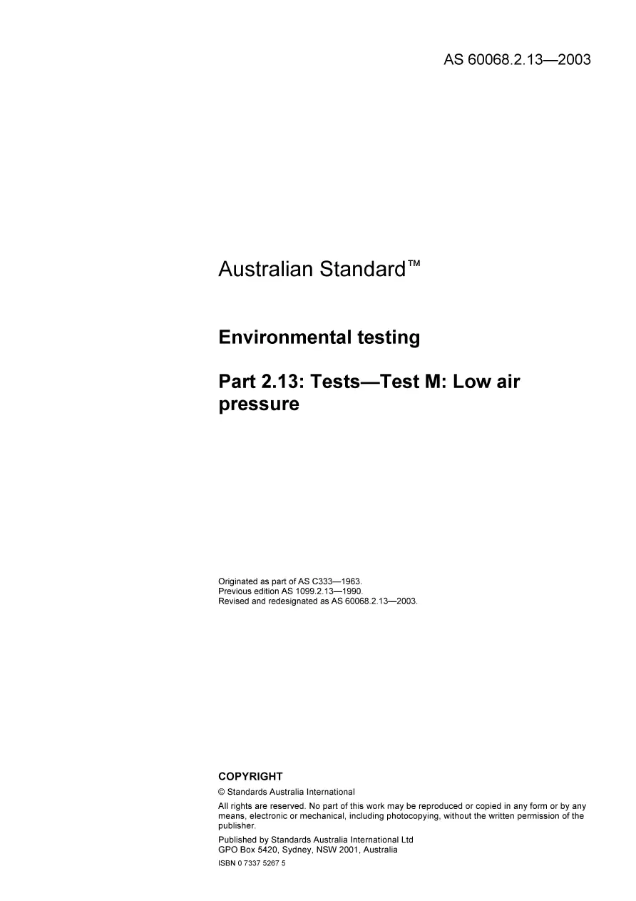 AS 60068.2.13-2003 pdf