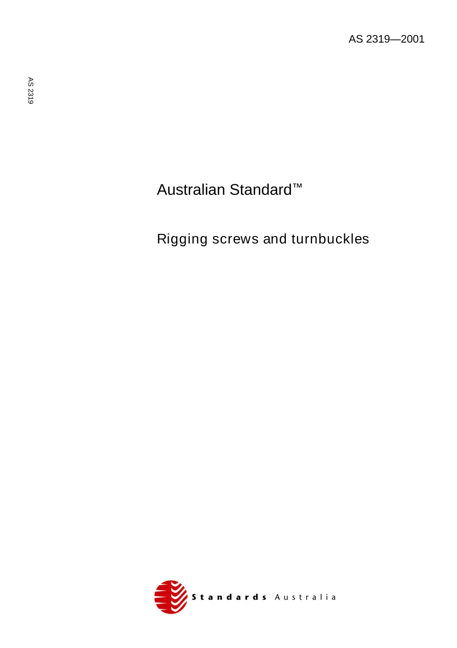 AS 2319-2001 AS 2319-2001 pdf