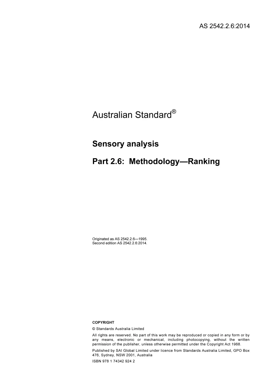 AS 2542.2.6:2014 AS 2542.2.6:2014 pdf