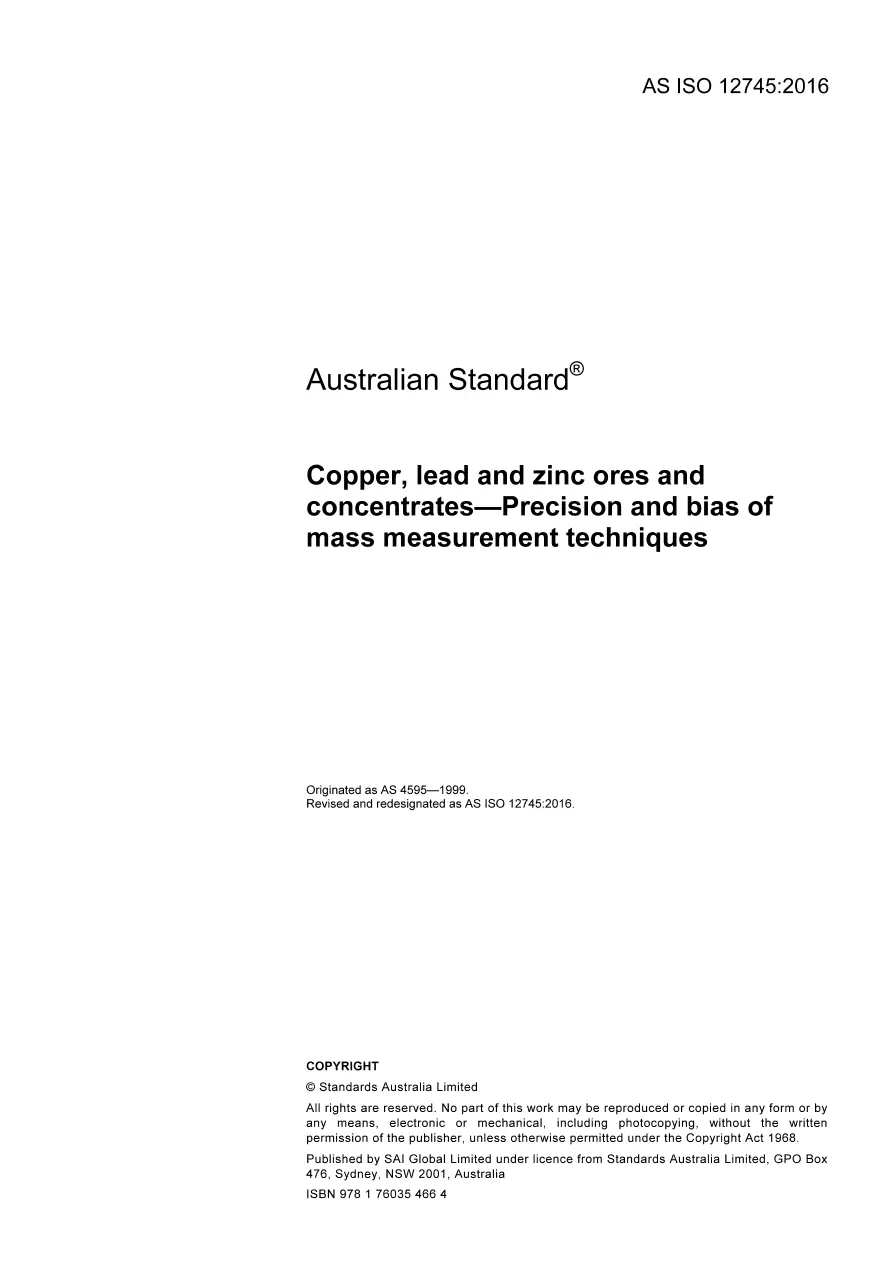 AS ISO 12745:2016 AS ISO 12745:2016 pdf