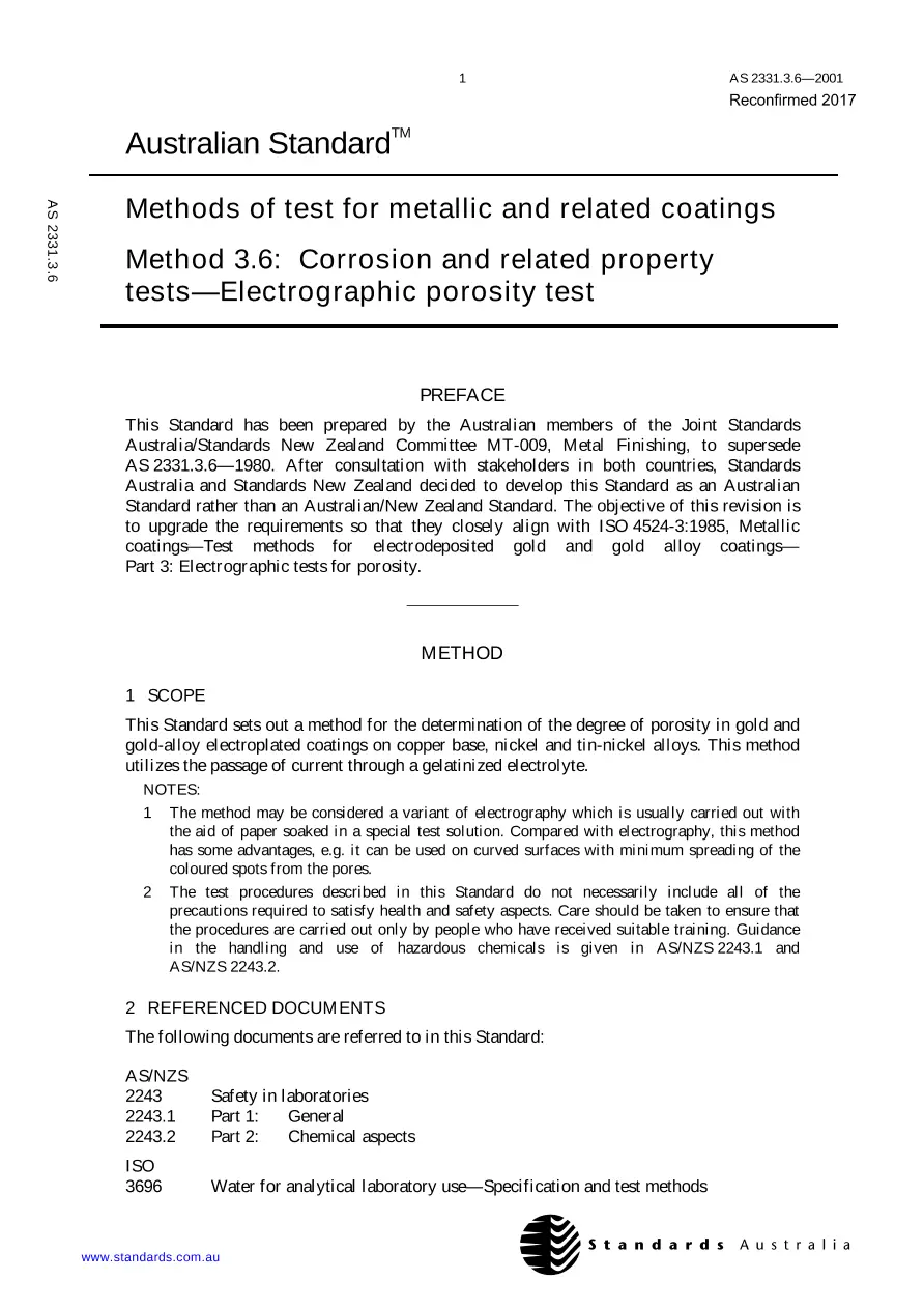 AS 2331.3.6-2001 pdf