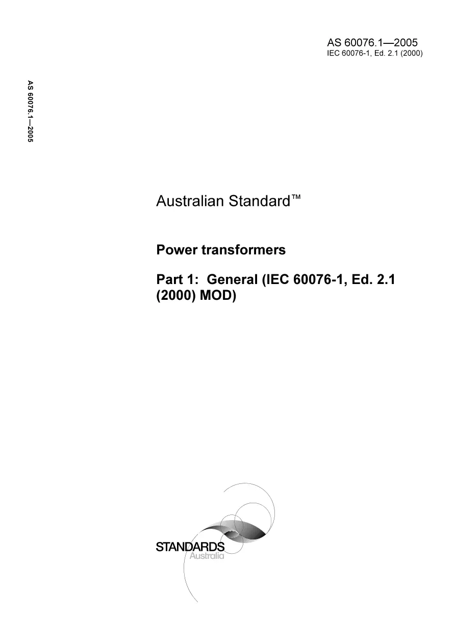 AS 60076.1-2005 AS 60076.1-2005 pdf