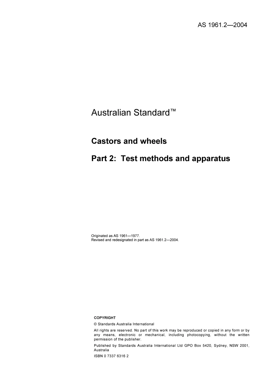 AS 1961.2-2004 AS 1961.2-2004 pdf