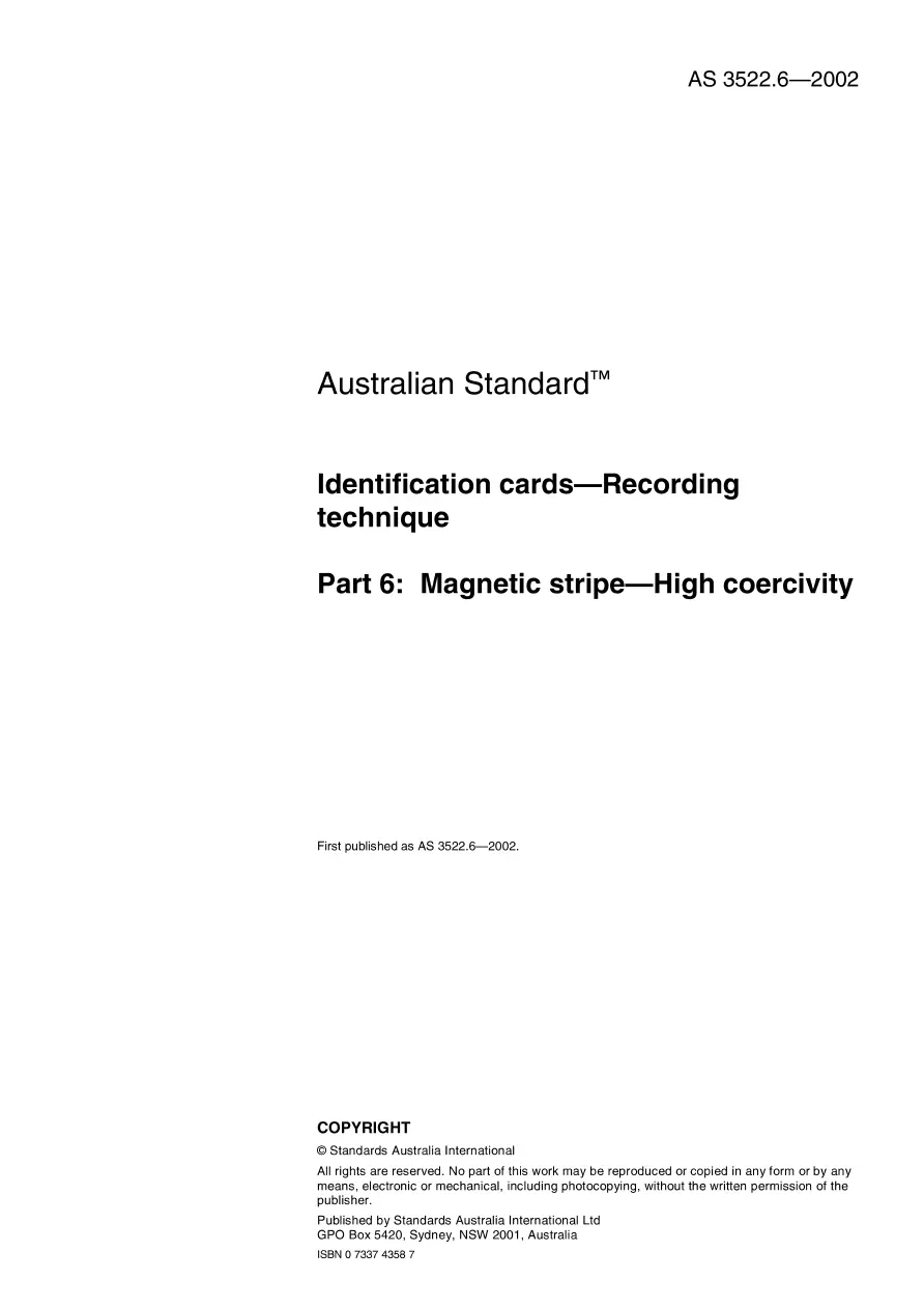 AS 3522.6-2002 AS 3522.6-2002 pdf