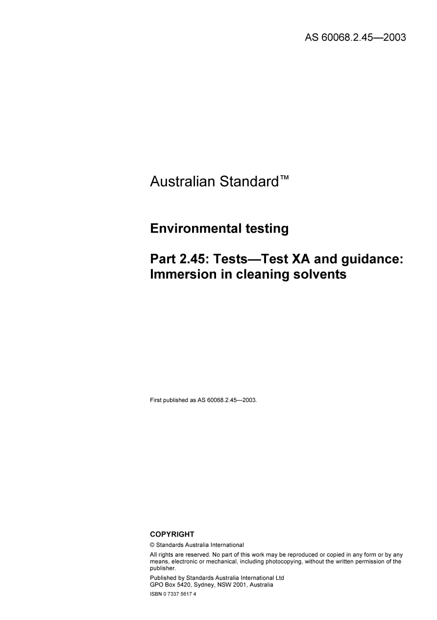 AS 60068.2.45-2003 pdf
