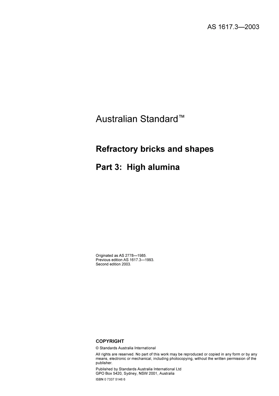 AS 1617.3-2003 pdf