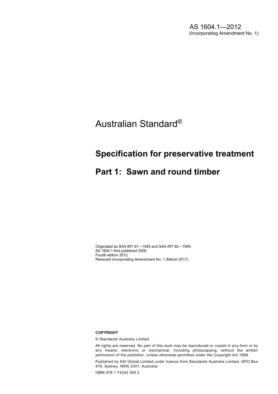 AS 1604.1-2012 AS 1604.1-2012 pdf