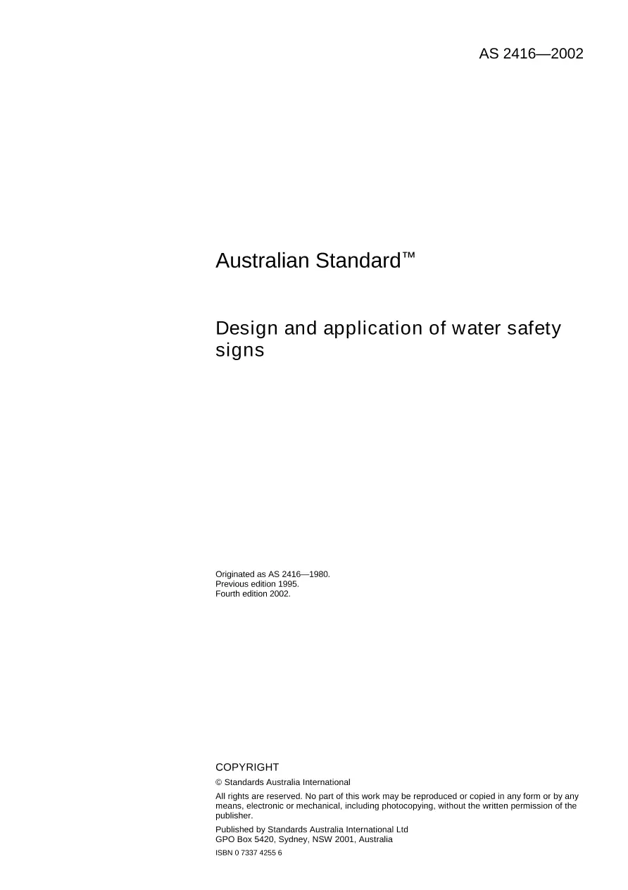 AS 2416-2002 AS 2416-2002 pdf