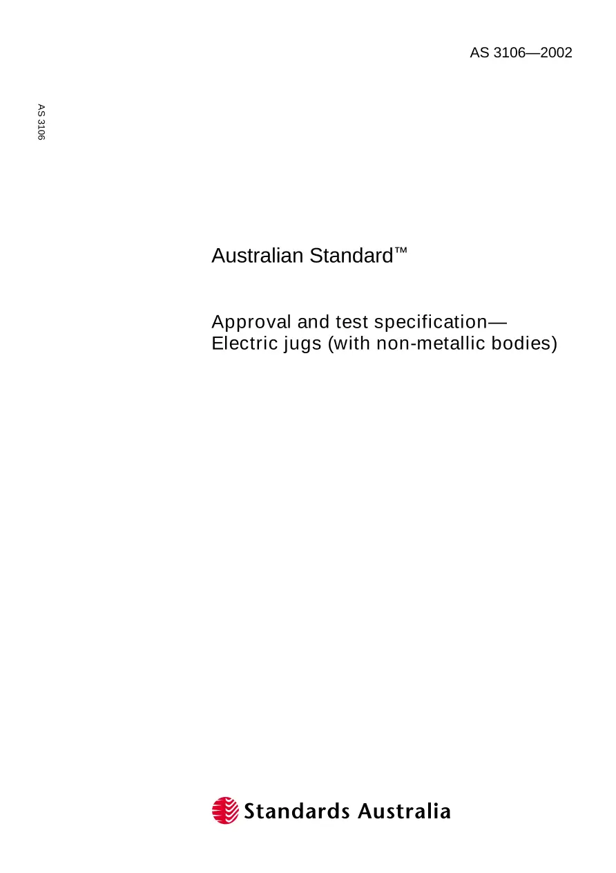AS 3106-2002 pdf