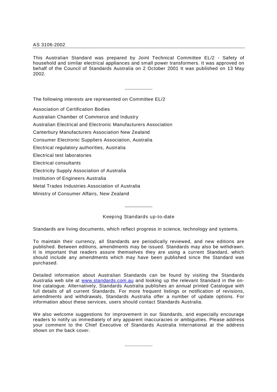 AS 3106-2002 pdf