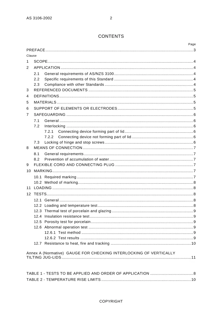 AS 3106-2002 pdf