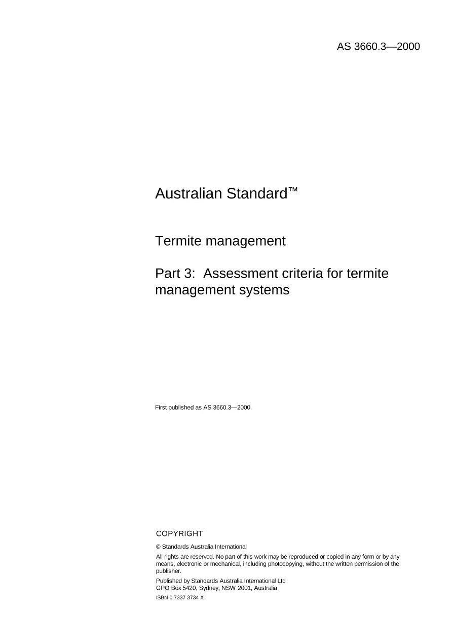 AS 3660.3-2000 AS 3660.3-2000 pdf