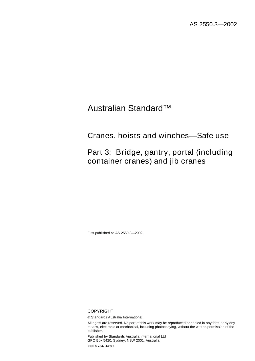 AS 2550.3-2002 AS 2550.3-2002 pdf