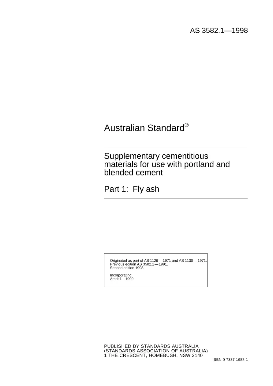 AS 3582.1-1998 AS 3582.1-1998 pdf