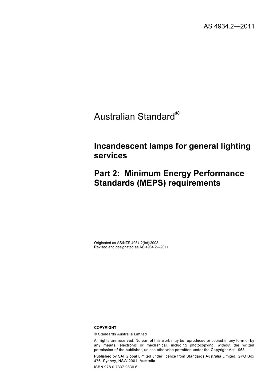 AS 4934.2-2011 pdf