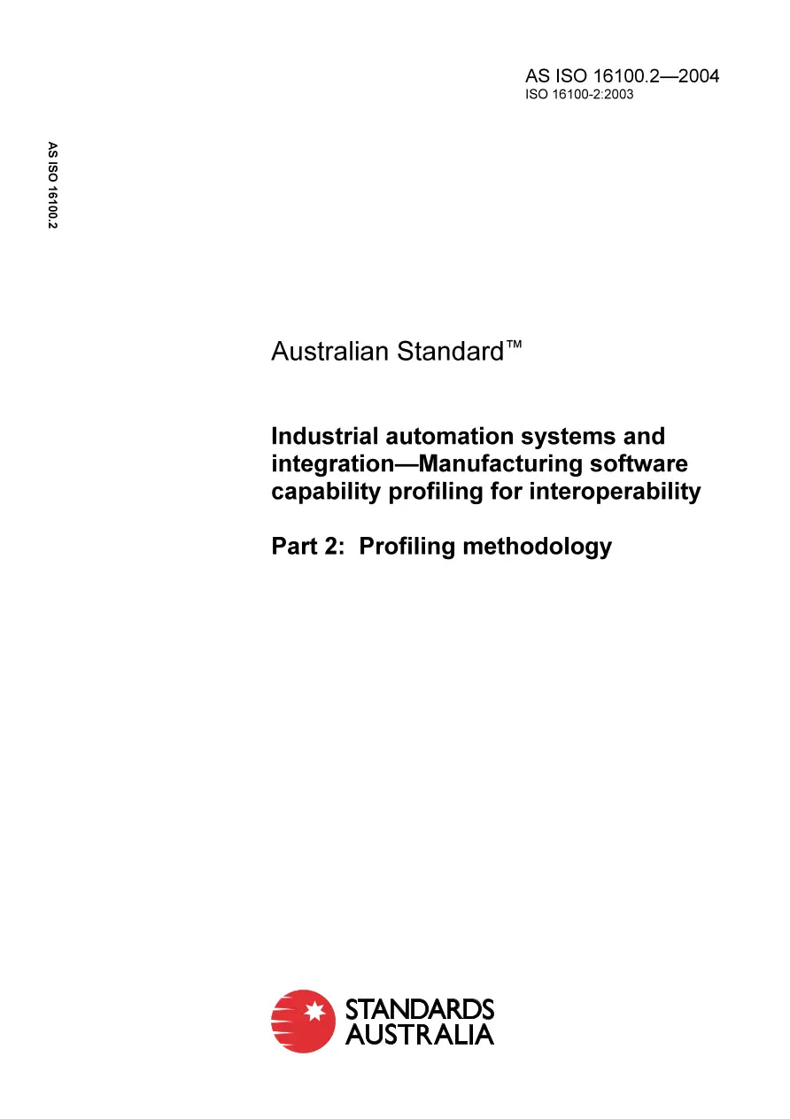 AS ISO 16100.2-2004 AS ISO 16100.2-2004 pdf