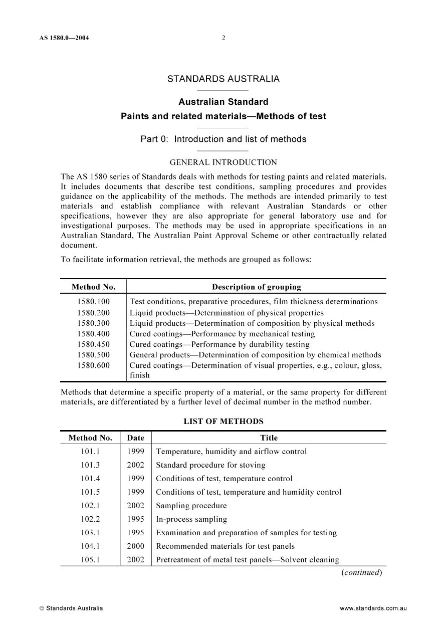 AS 1580.0-2004 pdf
