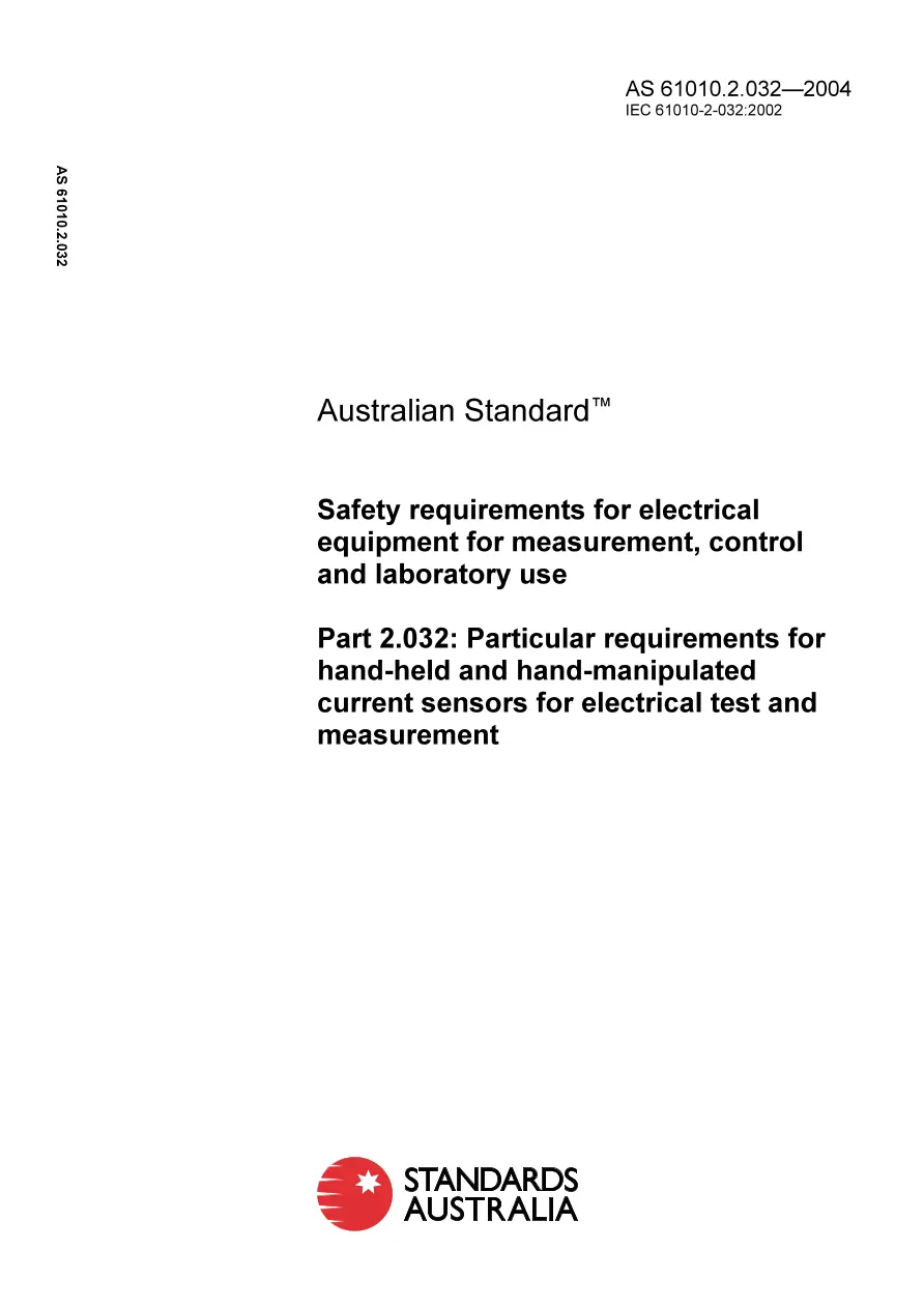 AS 61010.2.032-2004 AS 61010.2.032-2004 pdf