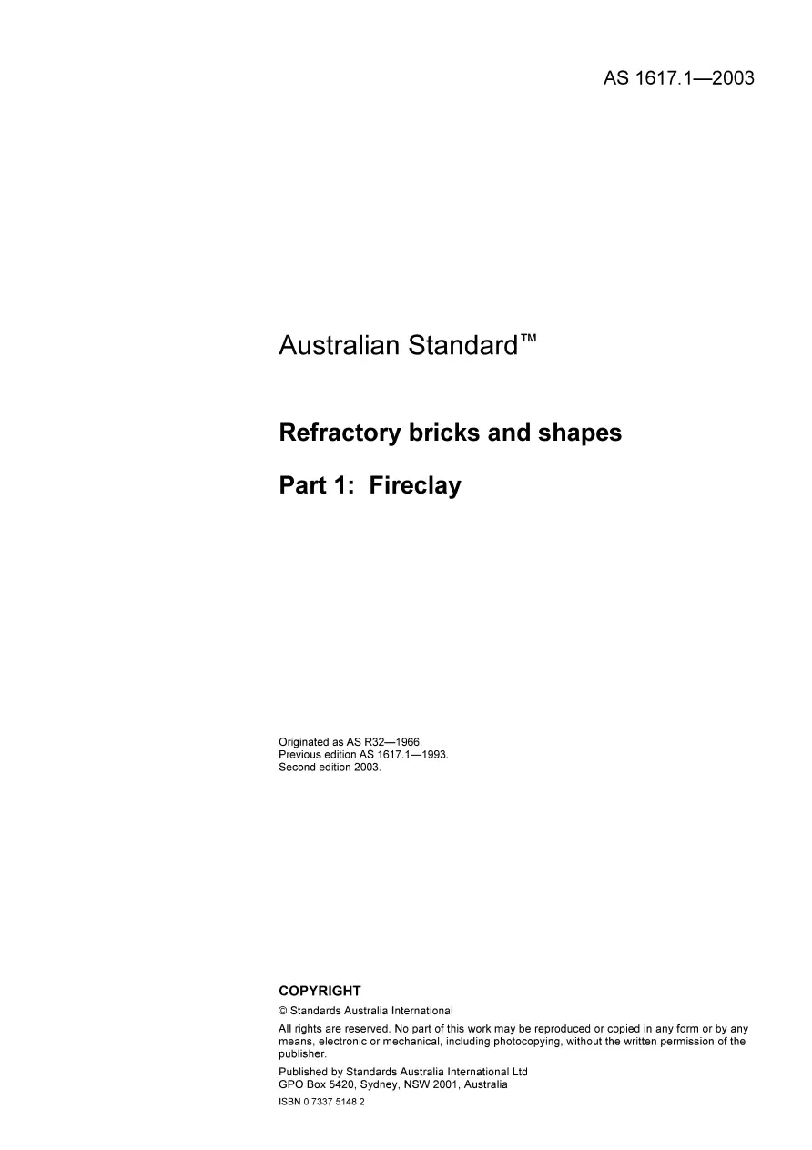 AS 1617.1-2003 pdf