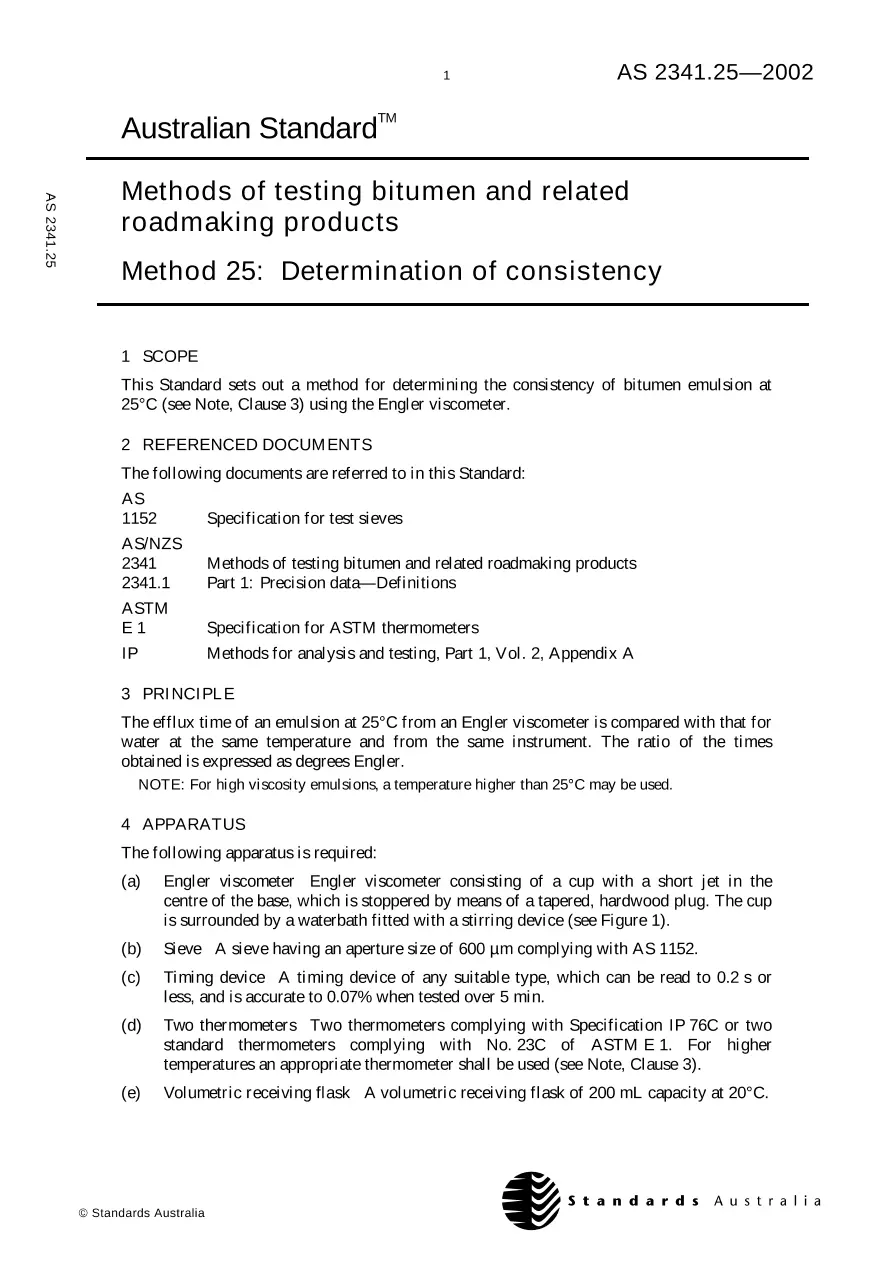 AS 2341.25-2002 pdf