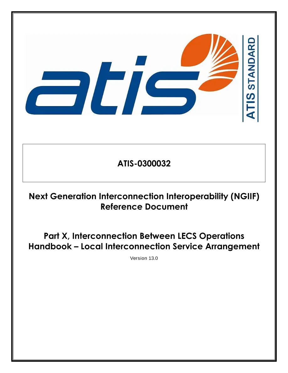 ATIS 0300032(2018-08) ATIS 0300032(2018-08) pdf