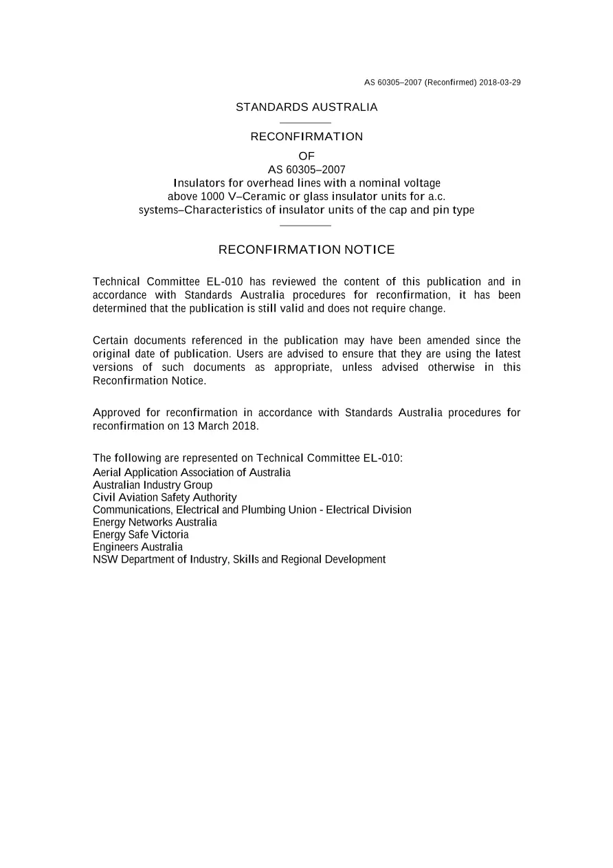 AS 60305-2007 AS 60305-2007 pdf