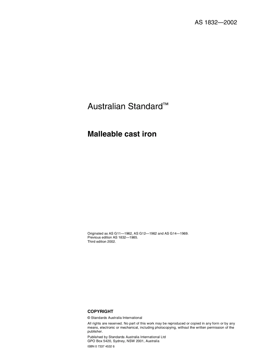 AS 1832-2002 AS 1832-2002 pdf