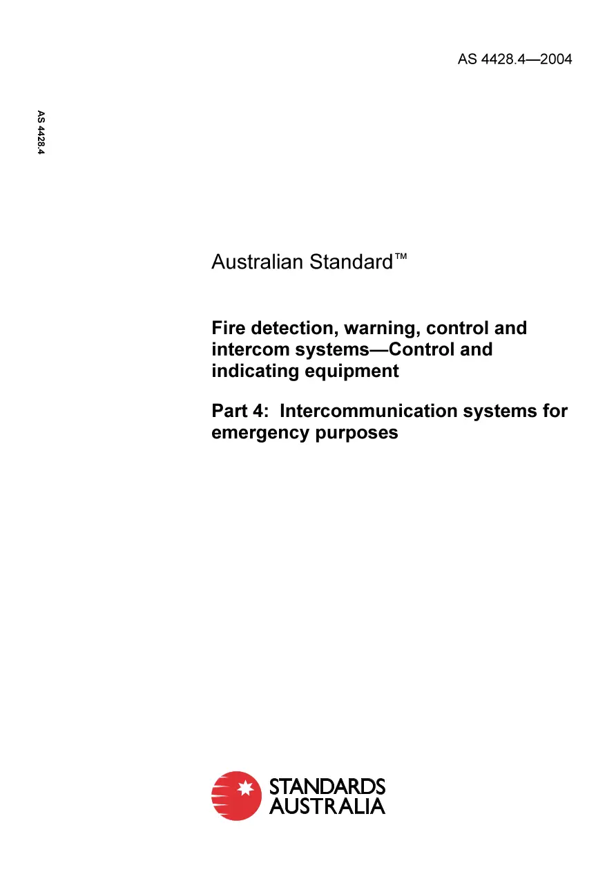 AS 4428.4-2004 AS 4428.4-2004 pdf