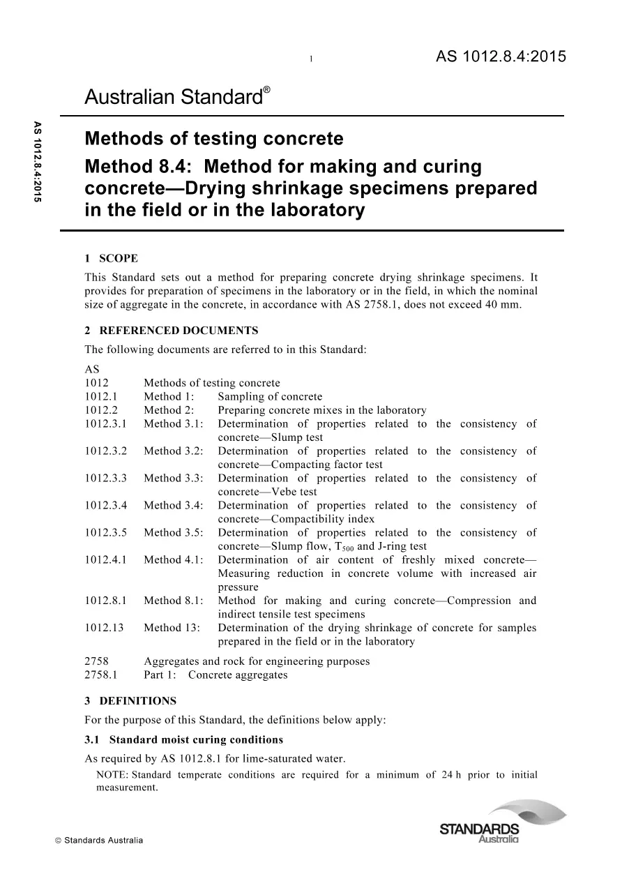 AS 1012.8.4:2015 pdf