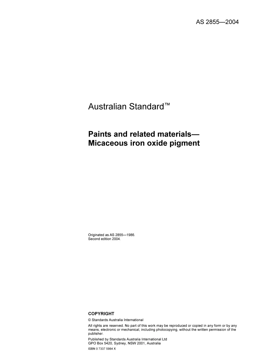 AS 2855-2004 pdf