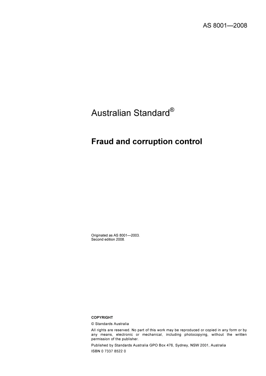 AS 8001-2008 AS 8001-2008 pdf