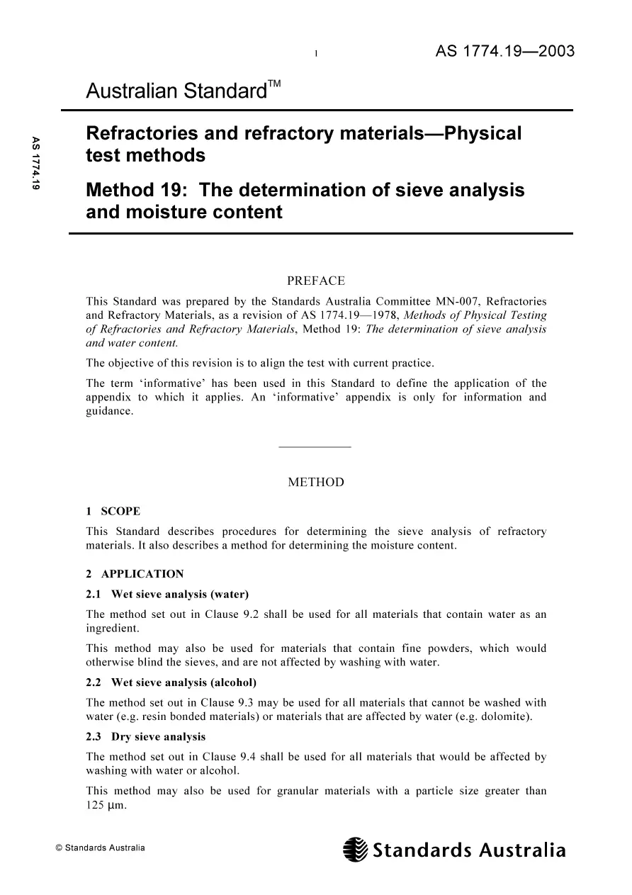 AS 1774.19-2003 AS 1774.19-2003 pdf