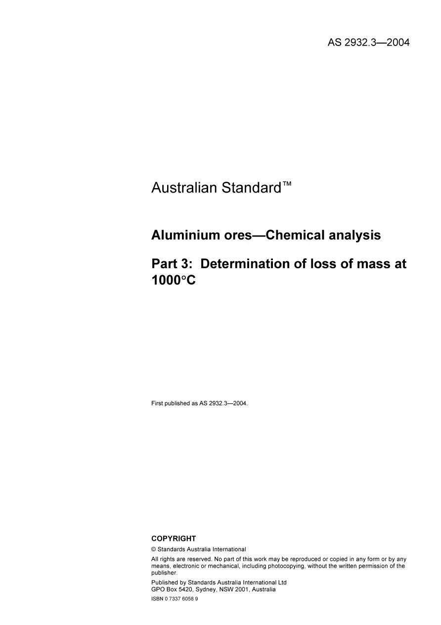 AS 2932.3-2004 pdf