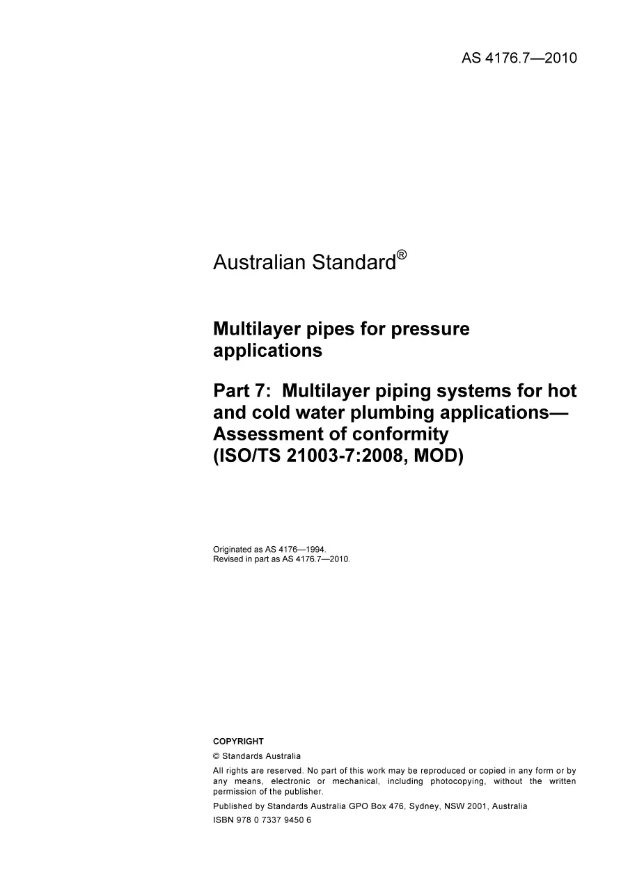 AS 4176.7-2010 AS 4176.7-2010 pdf