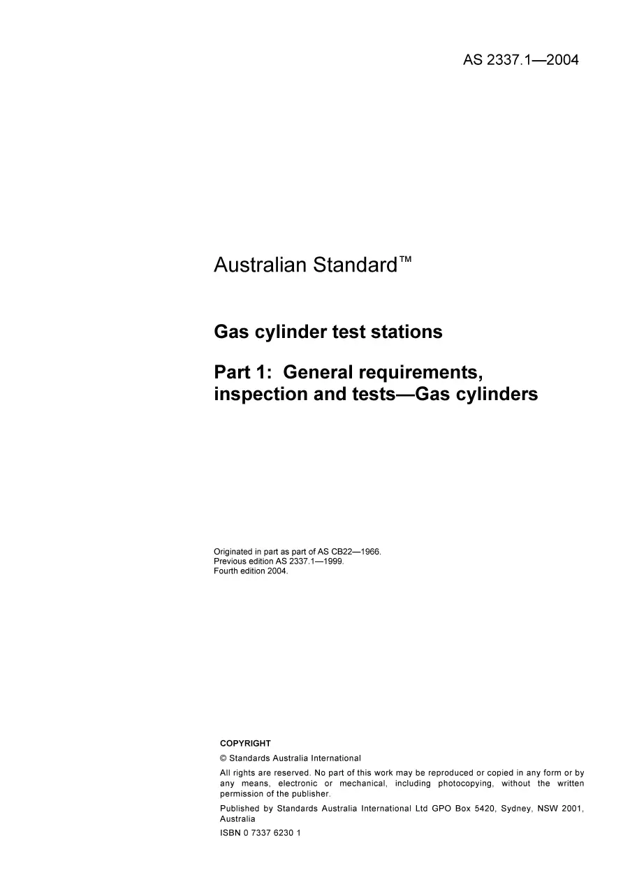 AS 2337.1-2004 AS 2337.1-2004 pdf